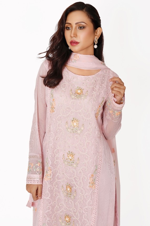 Tea Pink Silk NET