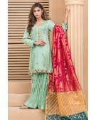 Light Ferozi Suit