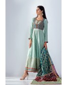 Peshwas paired with multi shaded organza dupatta