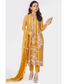 Mustard Chiffon