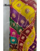multicoloured dupatta