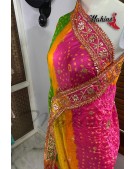 silk chunri dupatta